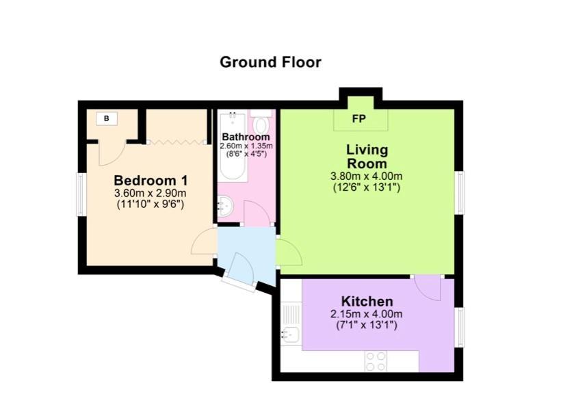 Dwellcome Home Ltd 1 Bed Apt, Half Mile To Union Street Yet Quiet, Free Parking, Fast Wifi, Ideal For Long Term Contractor, Etc Stays, Fully Equipped Kitchen, Regular Housekeeping Option - See Our Site For Assurance Абердин Экстерьер фото